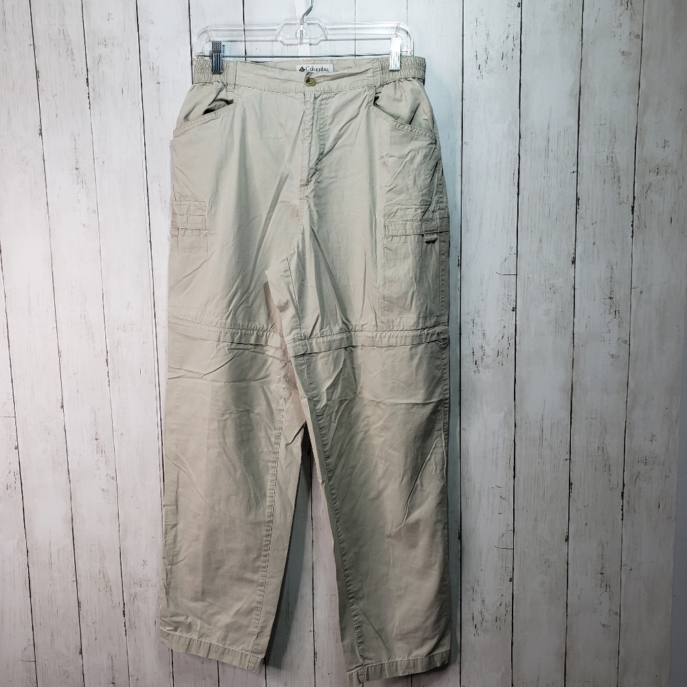 Columbia Women's Convertible Pants Khaki Size 12.
